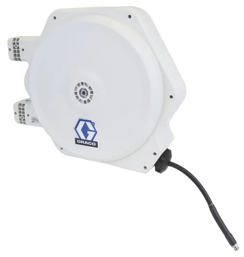 Graco LDX Series 3/8 in. x 50 ft. Spring Driven Grease Hose Reel