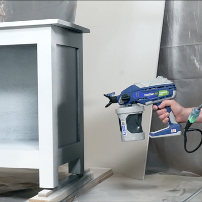 How To Paint or Stain Furniture Using a Paint Sprayer