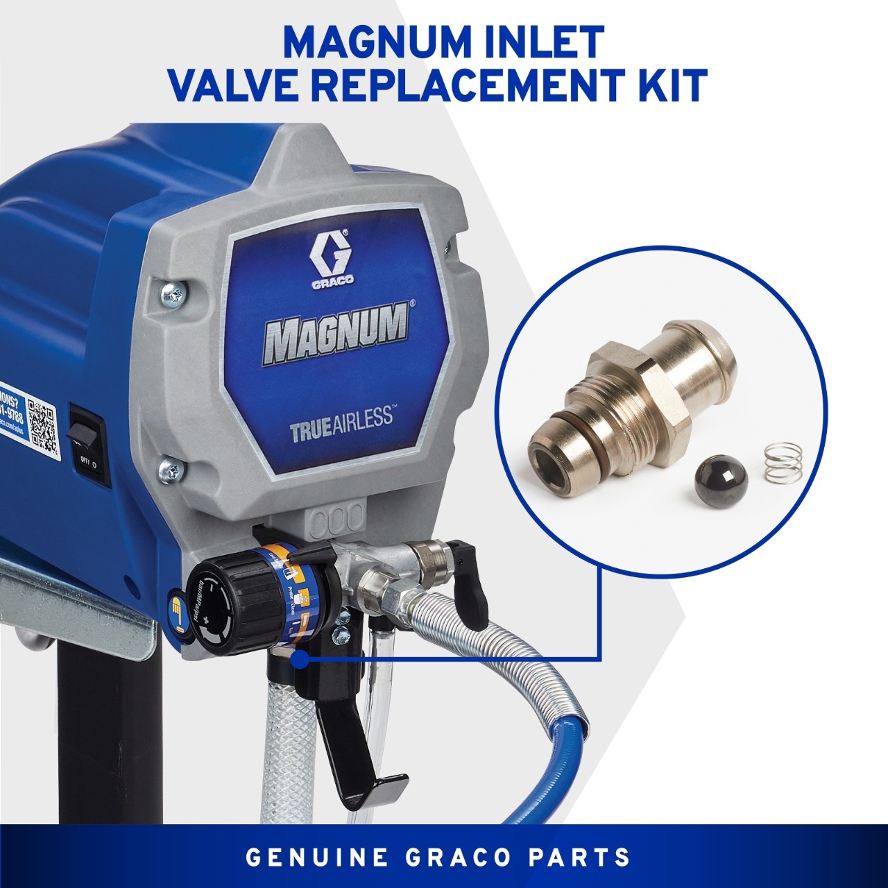 Airless Prime Main Spray Valve Set For Magnum Sprayer Dx, XR5 X5 Accessory  Parts