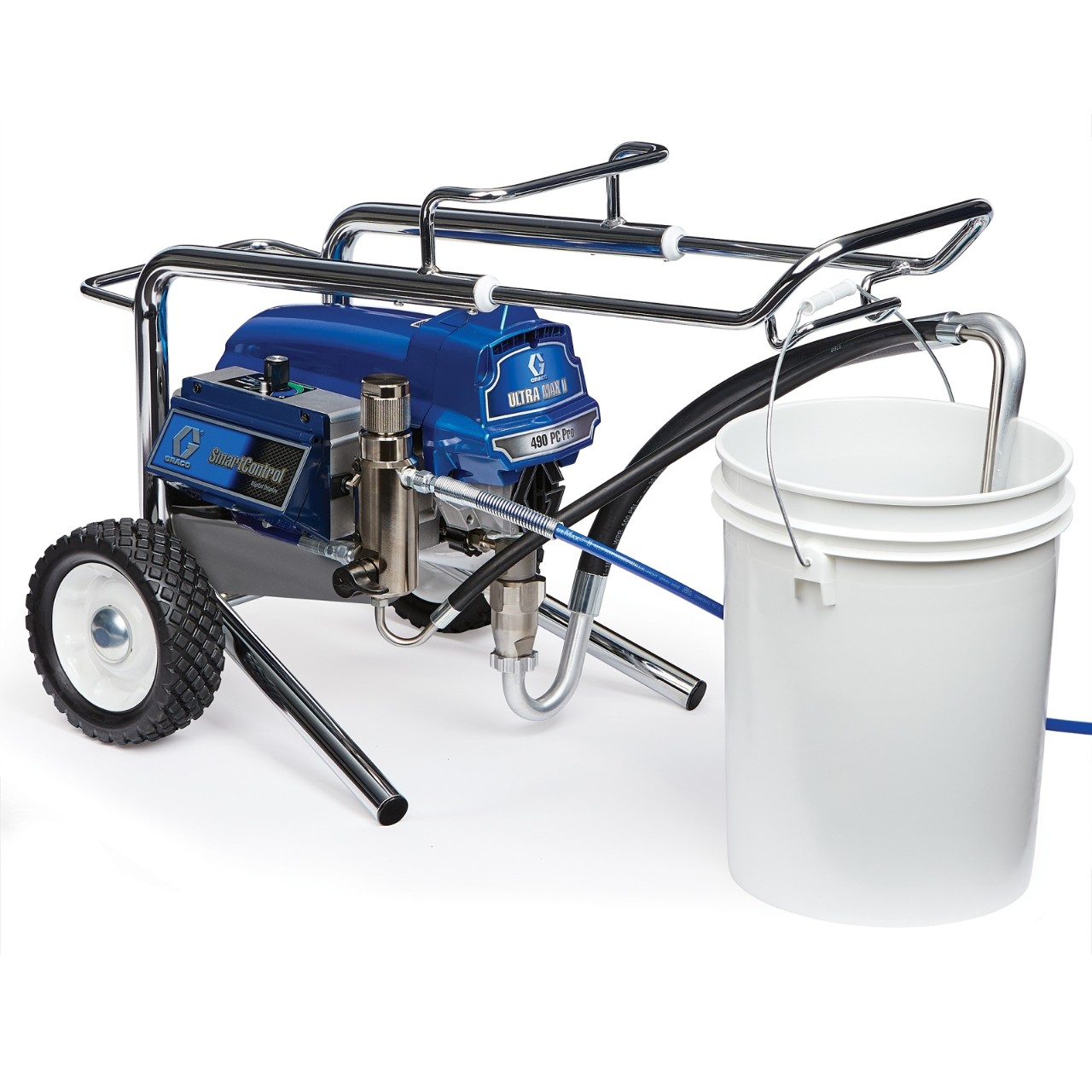 Graco Ultra Max II 490 PC Pro Electric Airless Sprayer, Stand