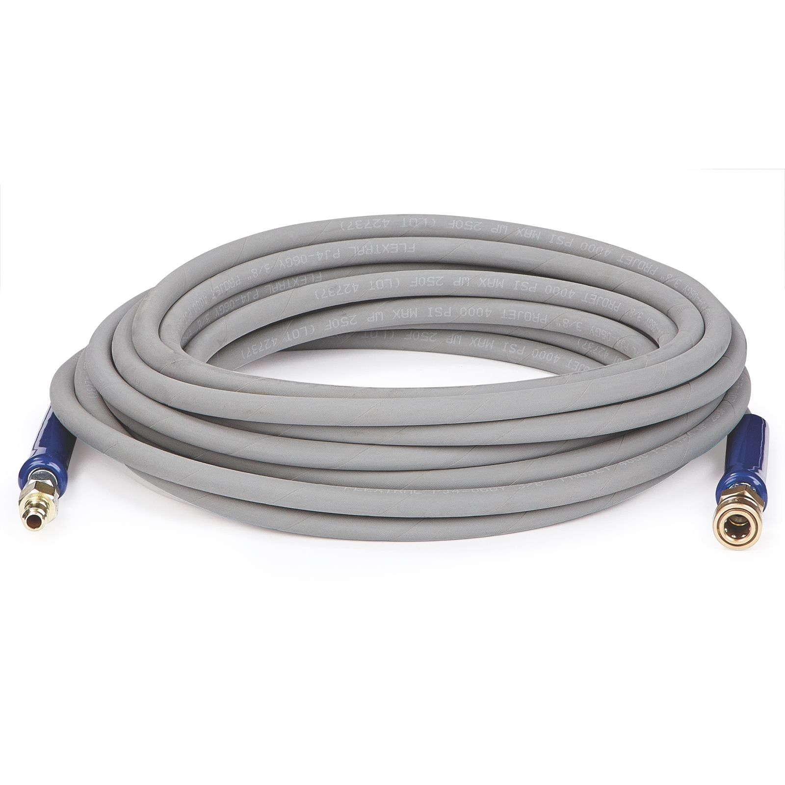 Non-Marking Hose with Quick Disconnects, 3/8 in. x 15 m (50 ft)