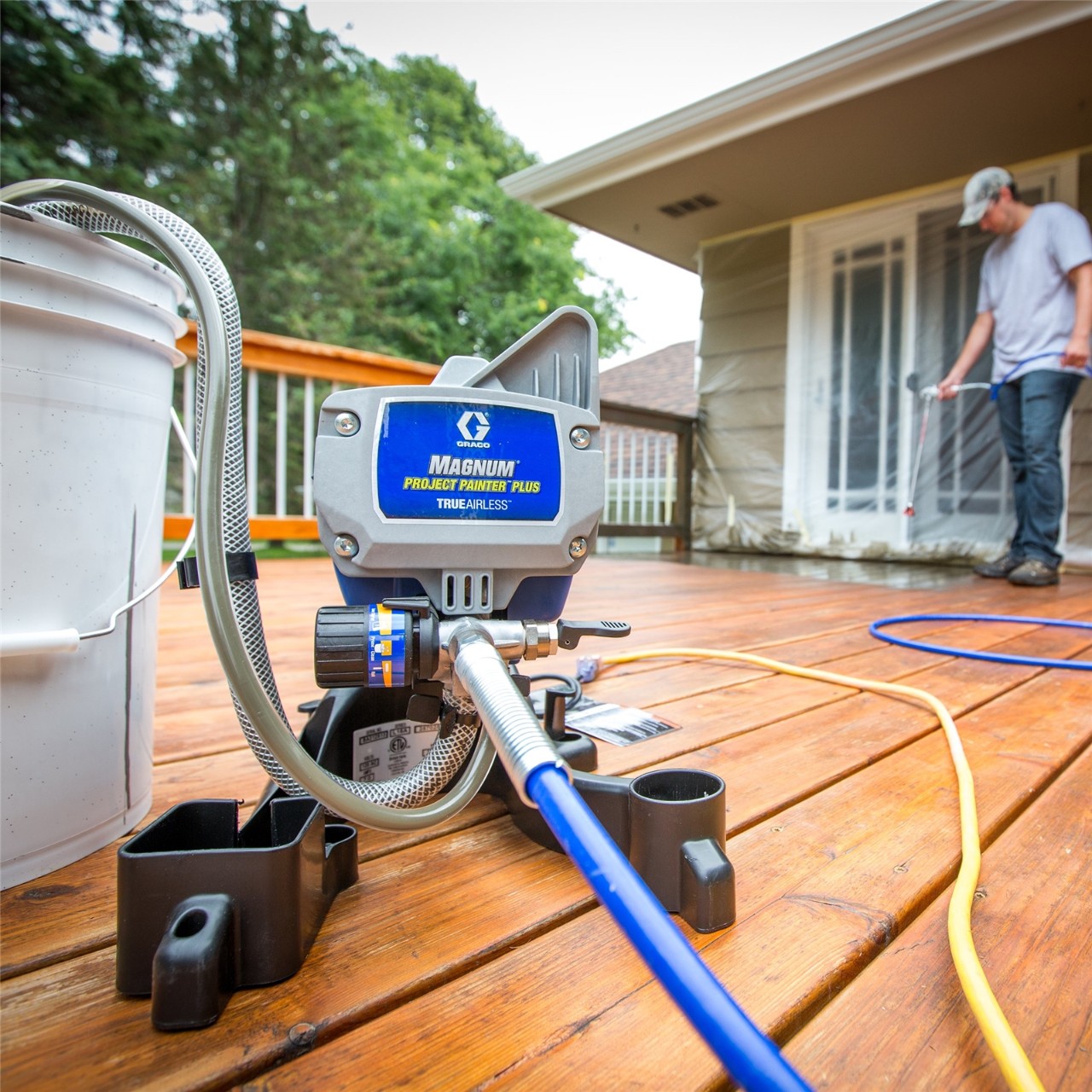 Shop Graco Project Painter Plus Airless Paint Sprayer Exterior Stain  Project Kit at