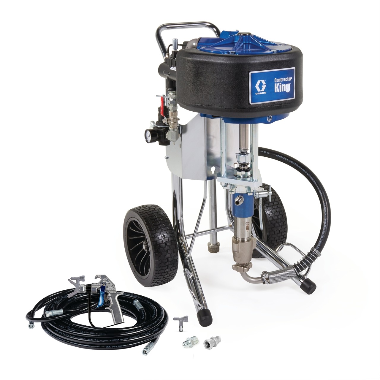 GRACO, 1/2 hp HP, 0.27 gpm Flow Rate, Airless Paint Sprayer - 21YR64