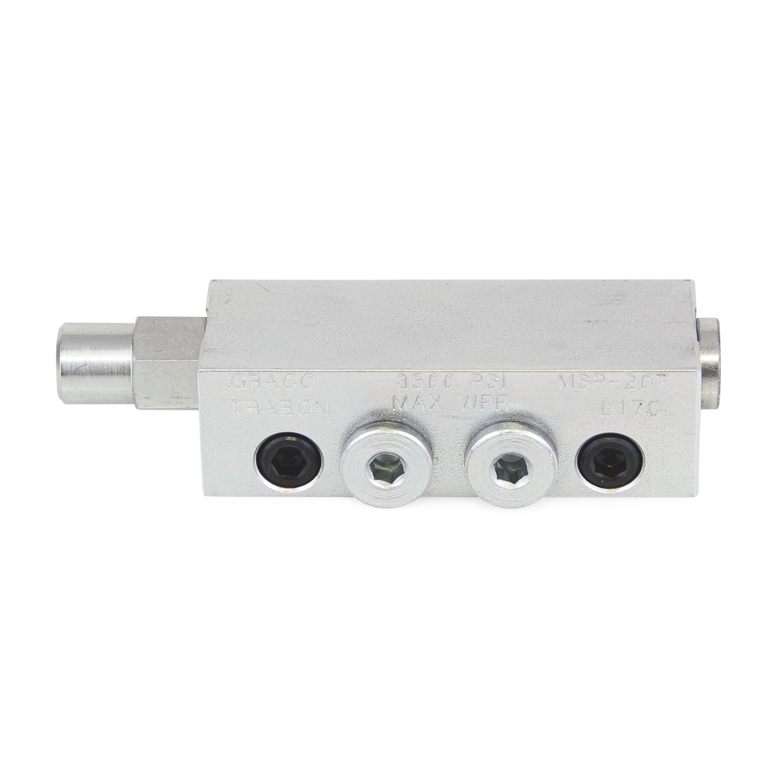 Trabon® MSP Modular Divider Valve with Left Cycle Pin - MSP-20S - 0.040 ...